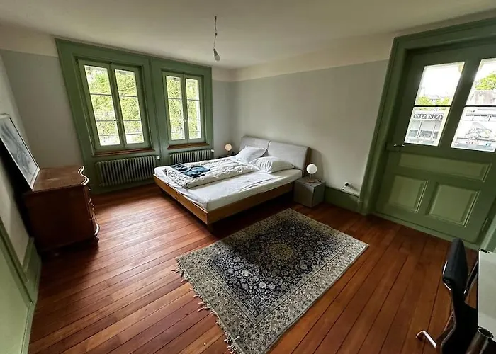 Zentrumsnahes, Stilvolles Nahe Bern-bahnhof Apartament Berno